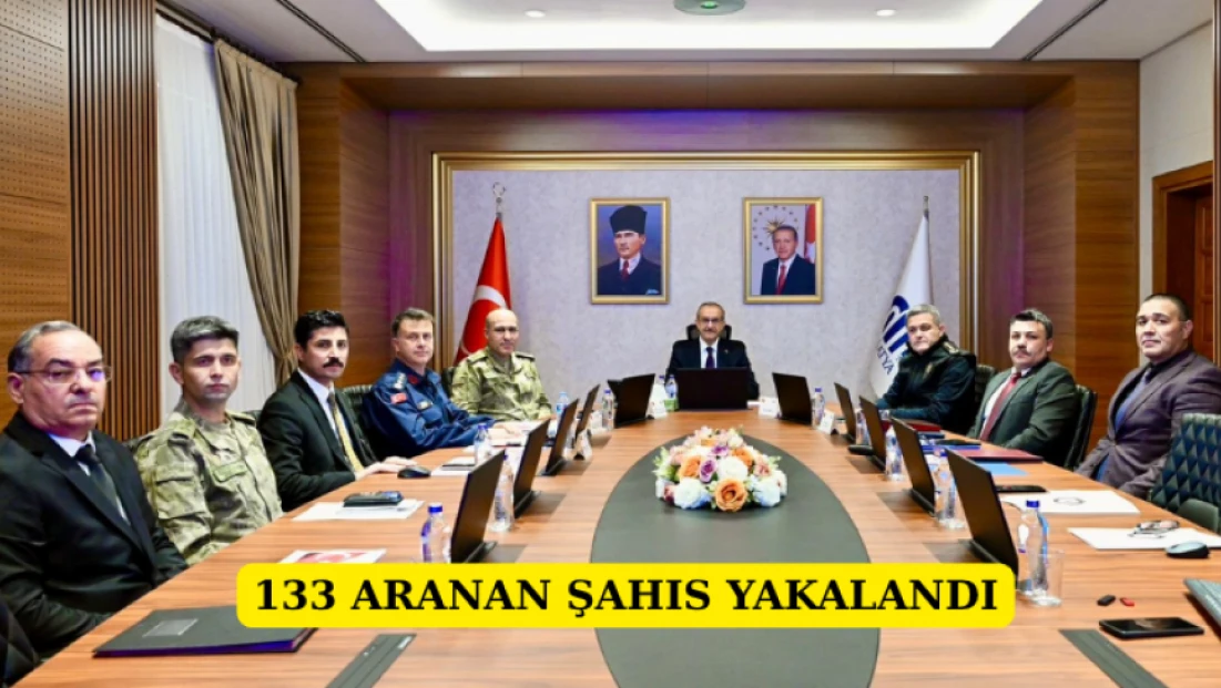 133 Aranan Şahıs Yakalandı