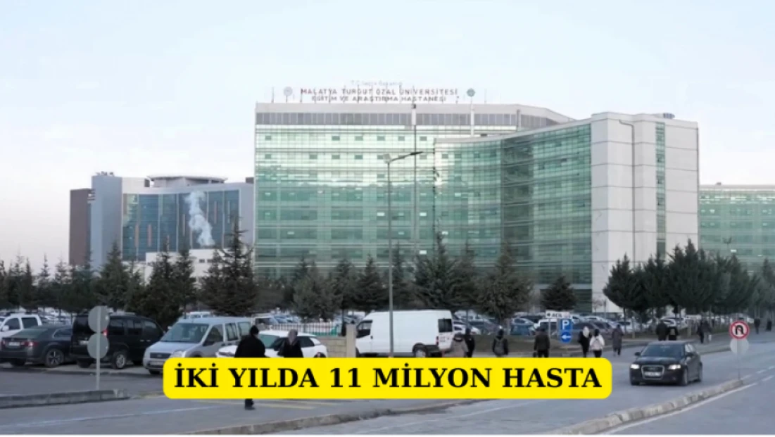 2 yılda 11 milyon hasta
