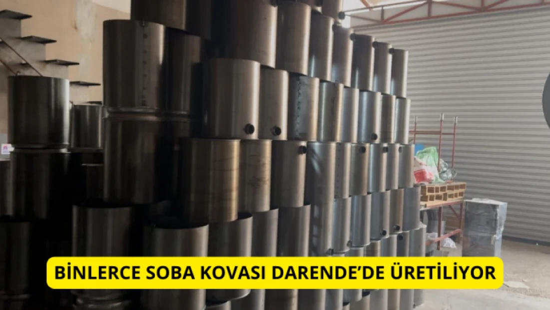 Binlerce Soba Kovası Darende’de Üretiliyor