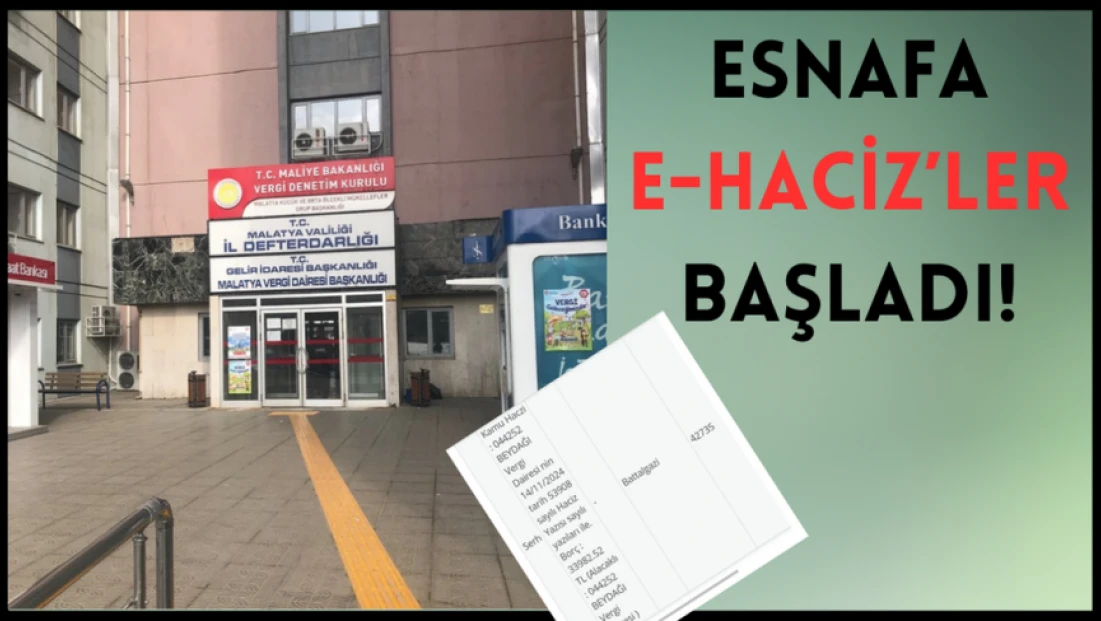 Esnafa e-haciz’ler başladı!