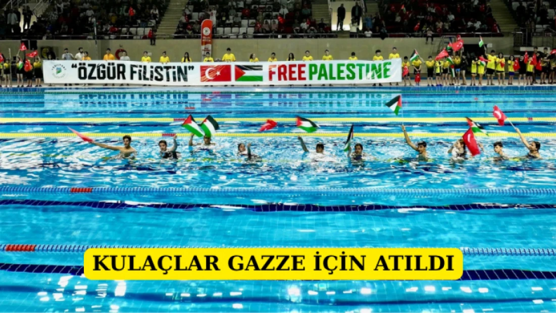 Kulaçlar Gazze İçin Atıldı