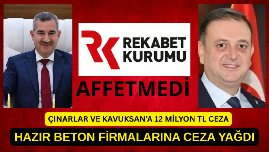 Malatya’daki hazır beton firmalarına ceza yağdı!
