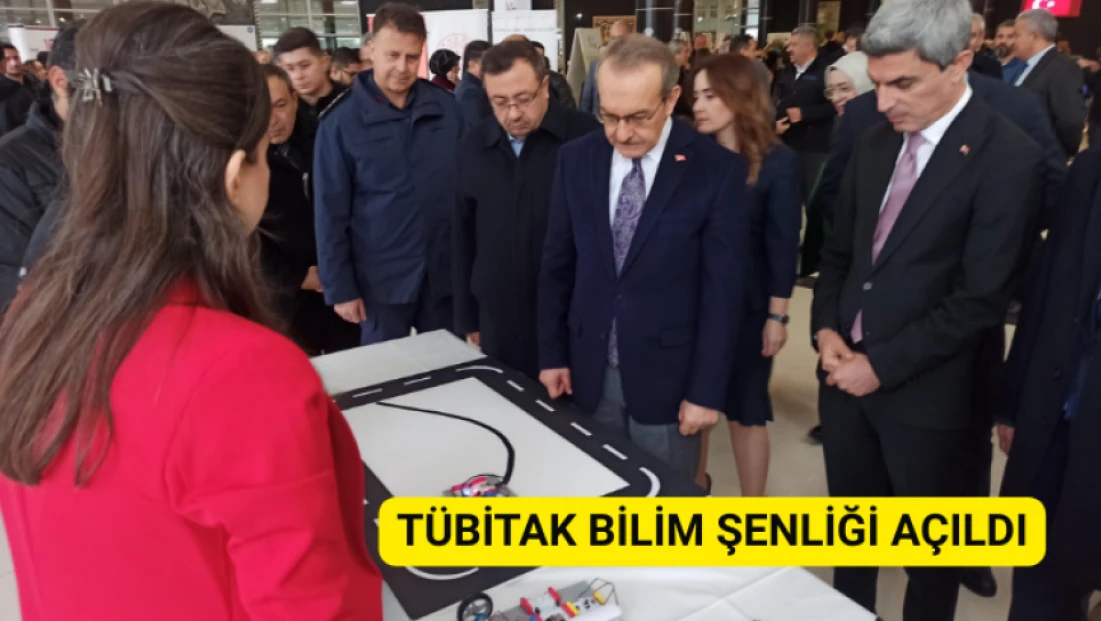 TÜBİTAK Bilim Şenliği Açıldı