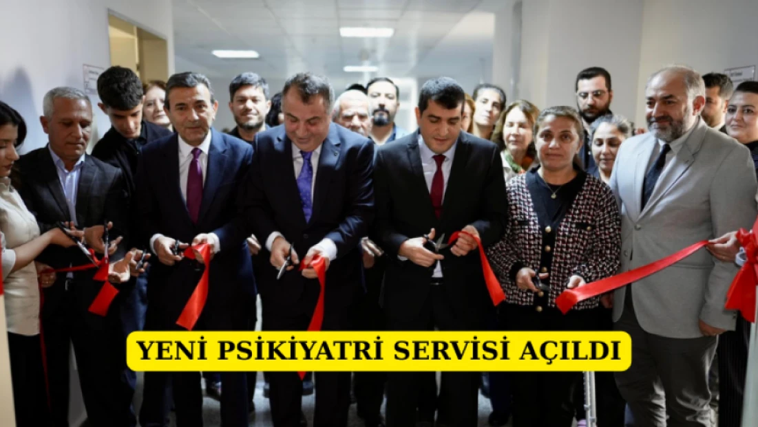 Yeni Psikiyatri Servisi Açıldı
