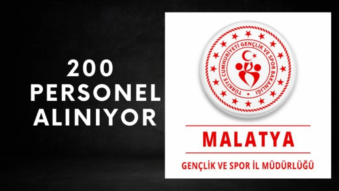 200 personel alınıyor