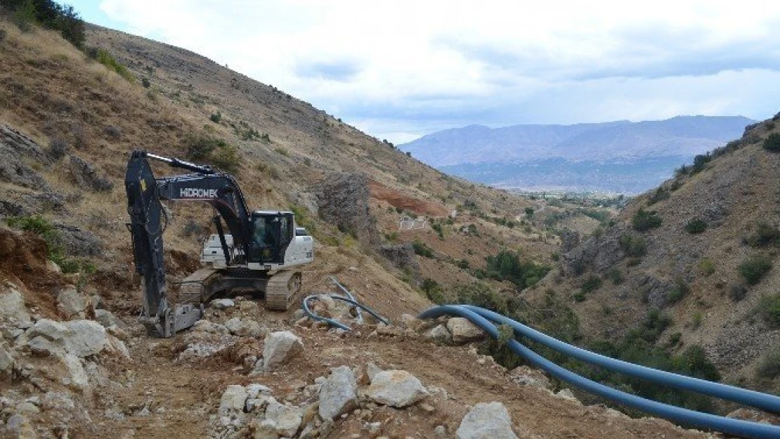 Kapıdere Mahallesinin içme suyu alt yapısı yenilendi