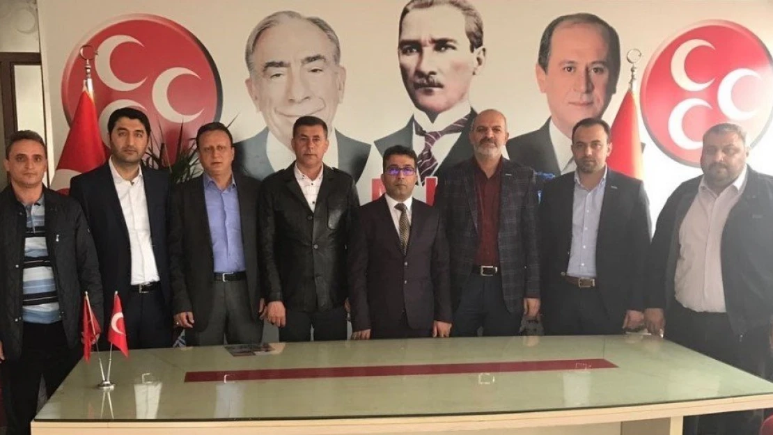MÜSİAD'tan MHP İl Başkanına hayırlı olsun ziyareti