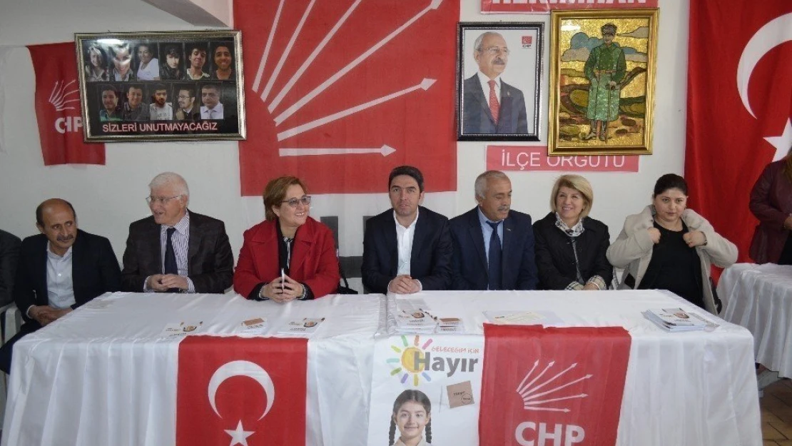 CHP'li Kiraz ve Pekdaş, Hekimhan'da...