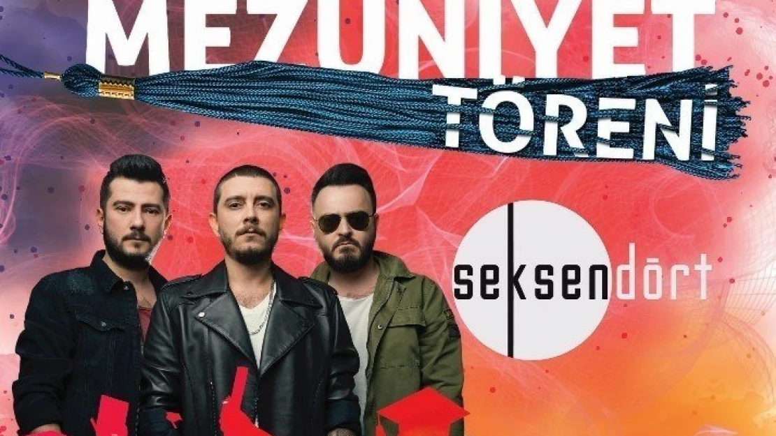 İnönü Üniversitesindeki mezuniyet töreninde Grup Seksendört konser verecek
