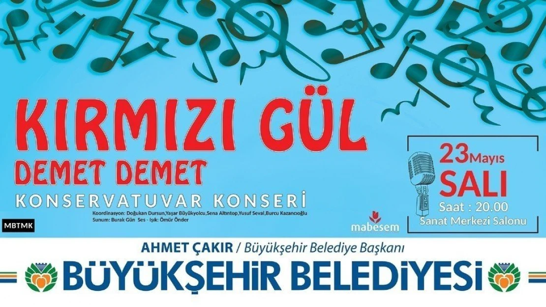 Büyükşehir Konservatuvarından konser
