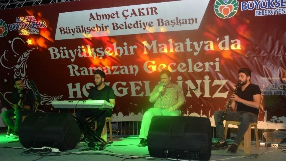 Malatya'da Ramazan geceleri bir başka geçiyor
