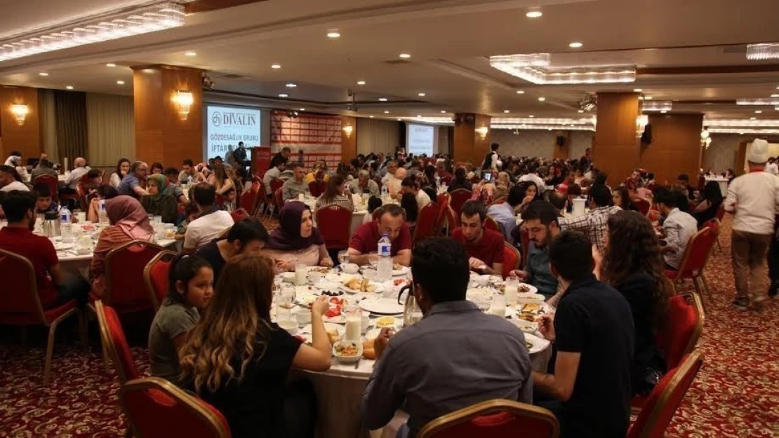 Gözde Sağlık Grubu çalışanlarına iftar verdi
