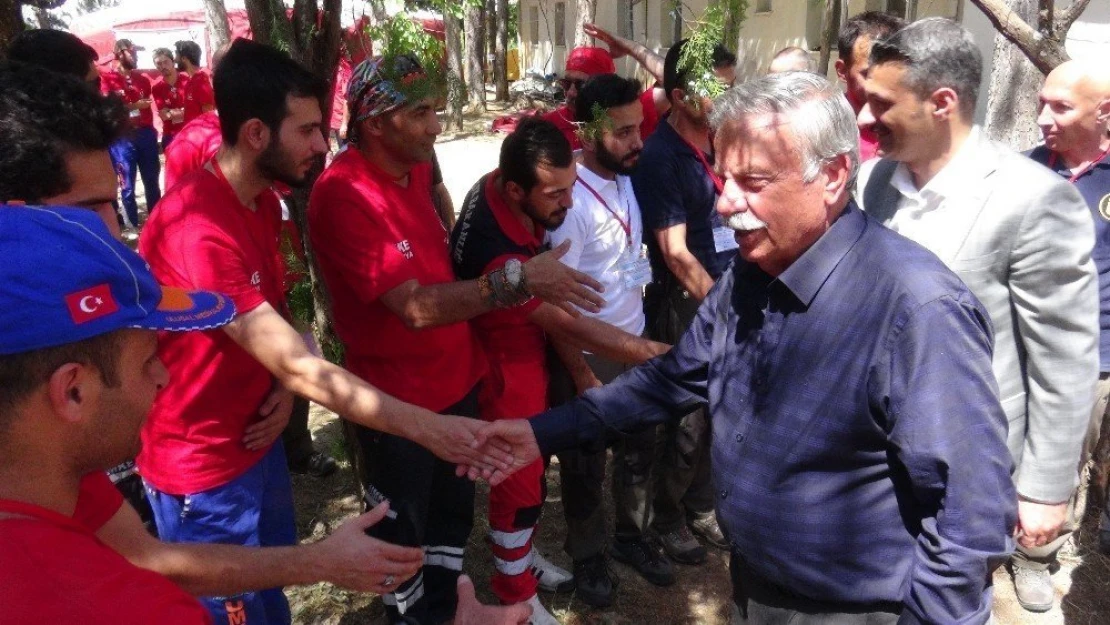 4. Ulusal UMKE tatbikatı Doğanşehir'de başladı