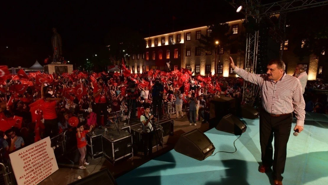 Başkan Gürkan'dan 15 Temmuz mesajı
