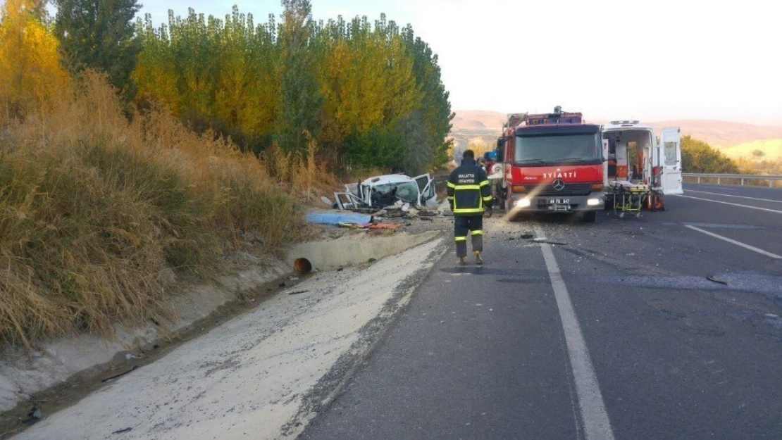 Darende'de kaza: 2 ölü
