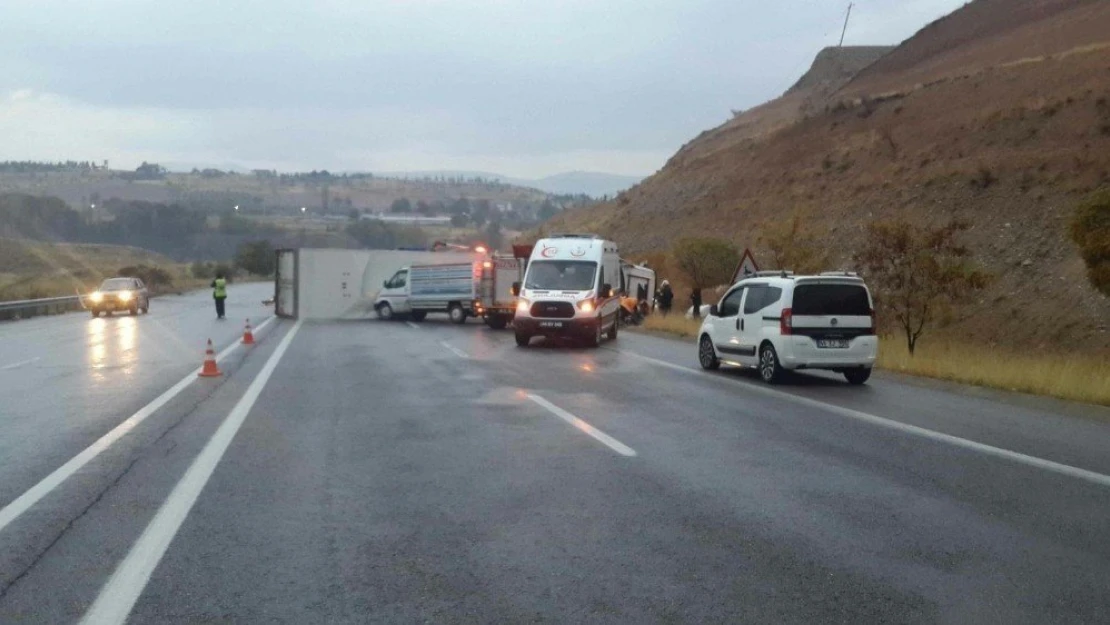 Malatya'da kaza: 1 ölü, 1 yaralı
