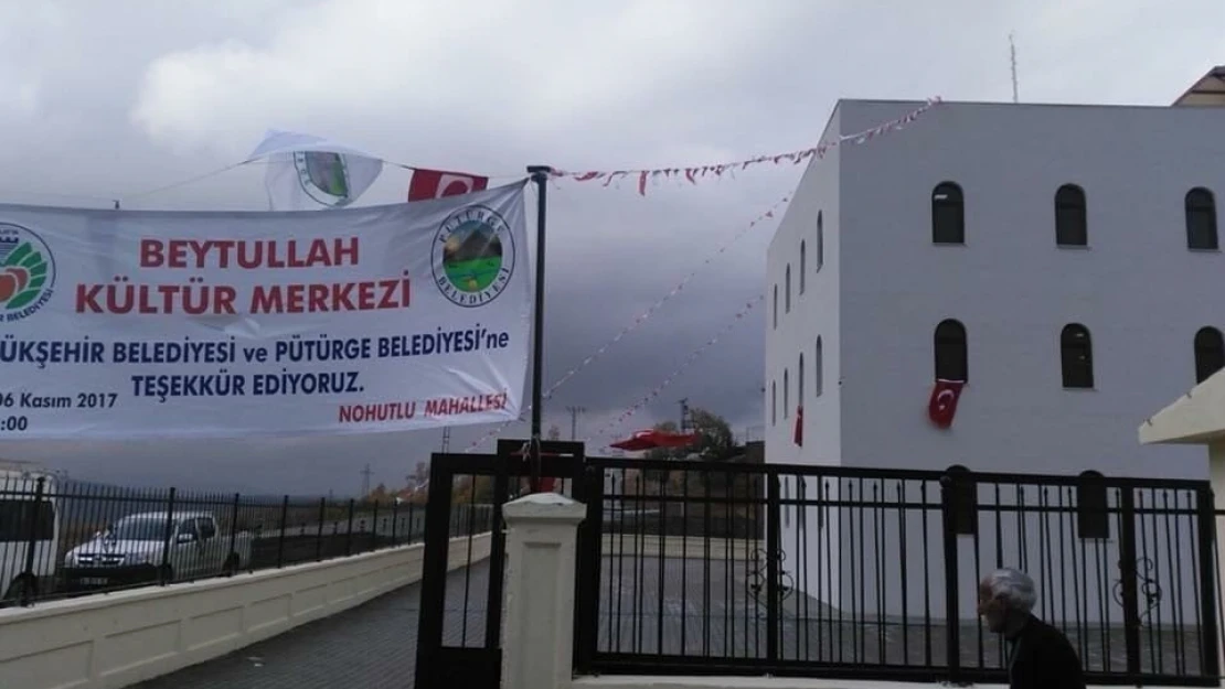 Pütürge'nin kültür merkezi hizmete girdi
