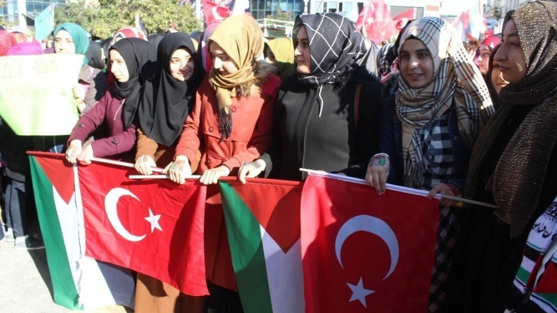 ABD'ye Kudüs protestosu
