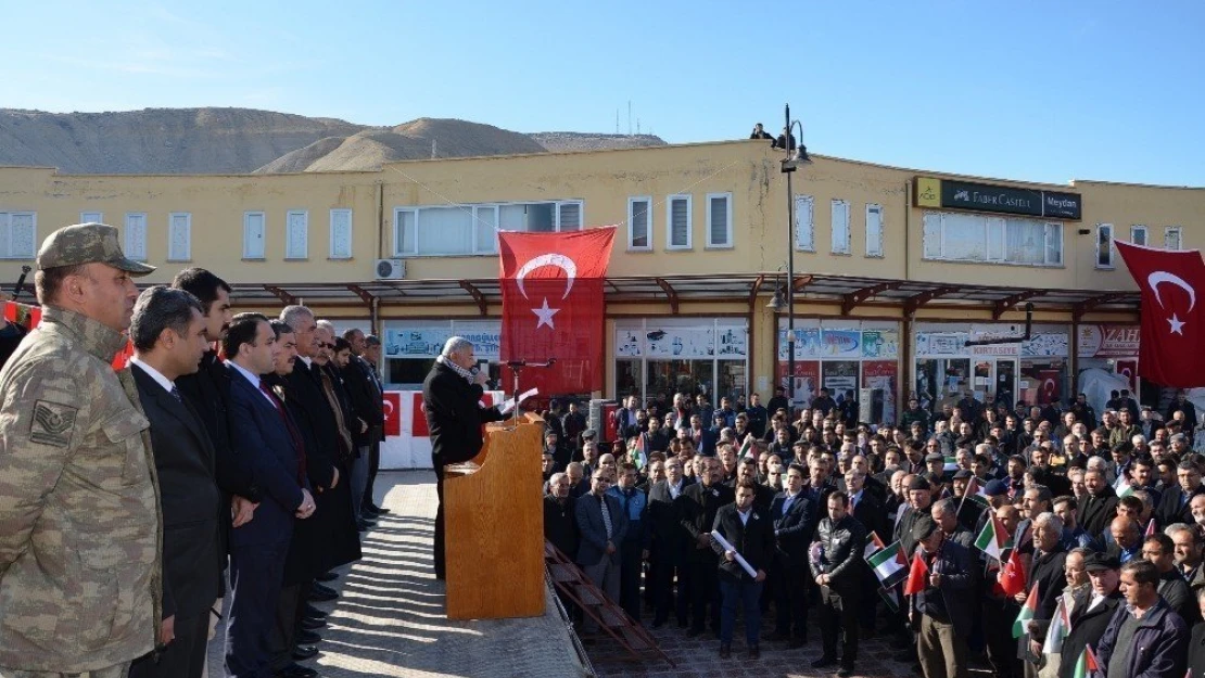 Darende Kudüs için meydanlara indi
