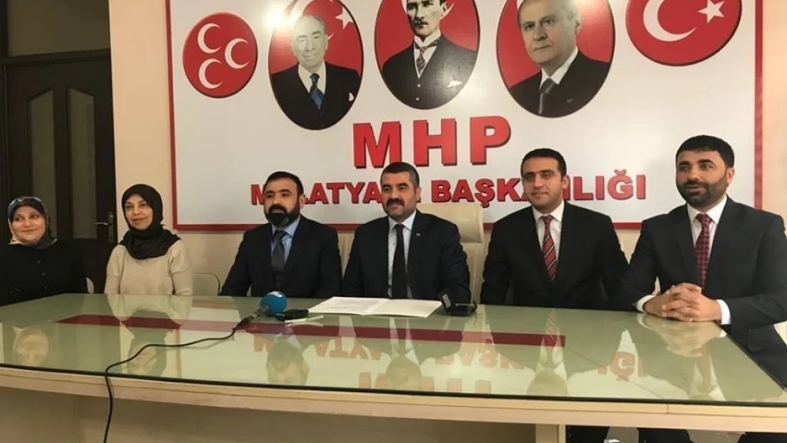 MHP'den Mehmetçiğe destek yürüyüşü
