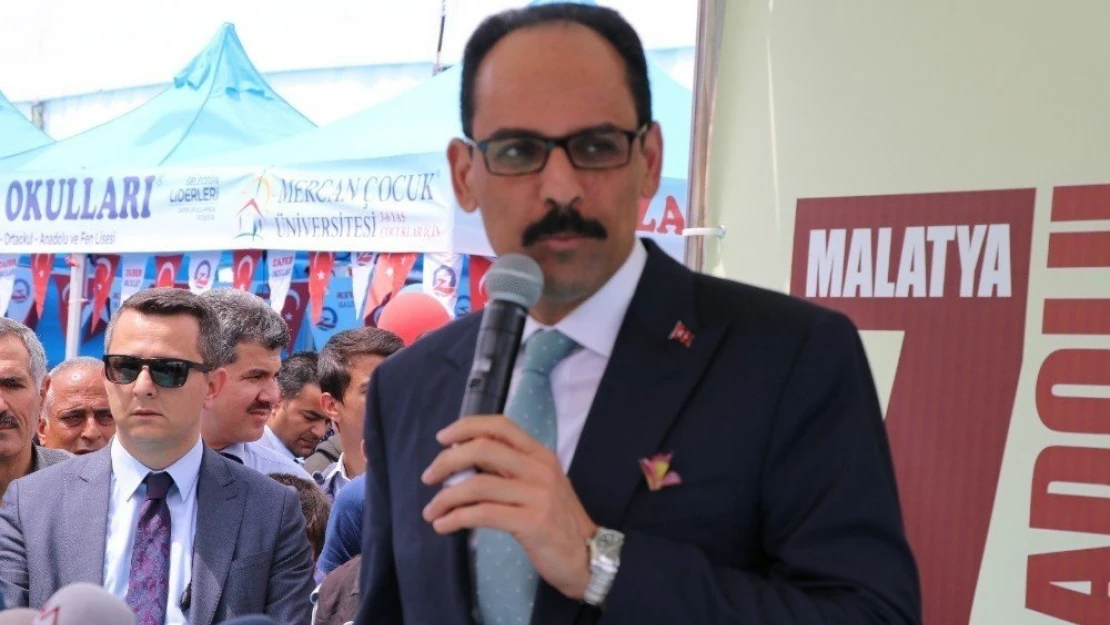 Cumhurbaşkanlığı Sözcüsü Kalın: 'Kudüs bir adalet meselesidir, vicdan meselesidir'
