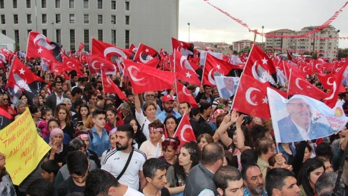 Cumhurbaşkanı Adayı Muharrem İnce Malatya'da