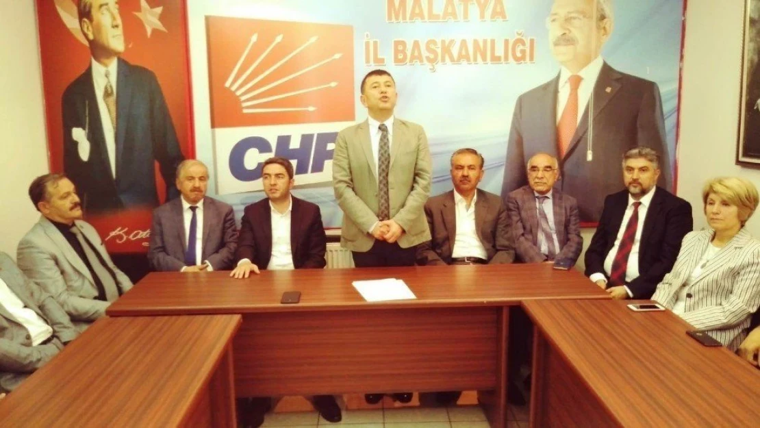 CHP'de bayramlaşma