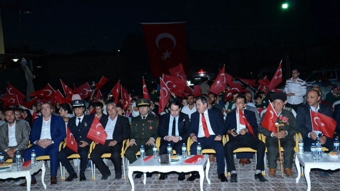 Darende'de 15 Temmuz anma programı