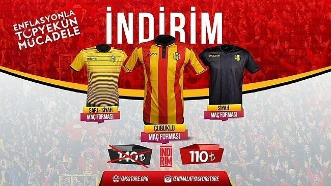 E.Y. Malatyaspor Store'den kampanyaya destek