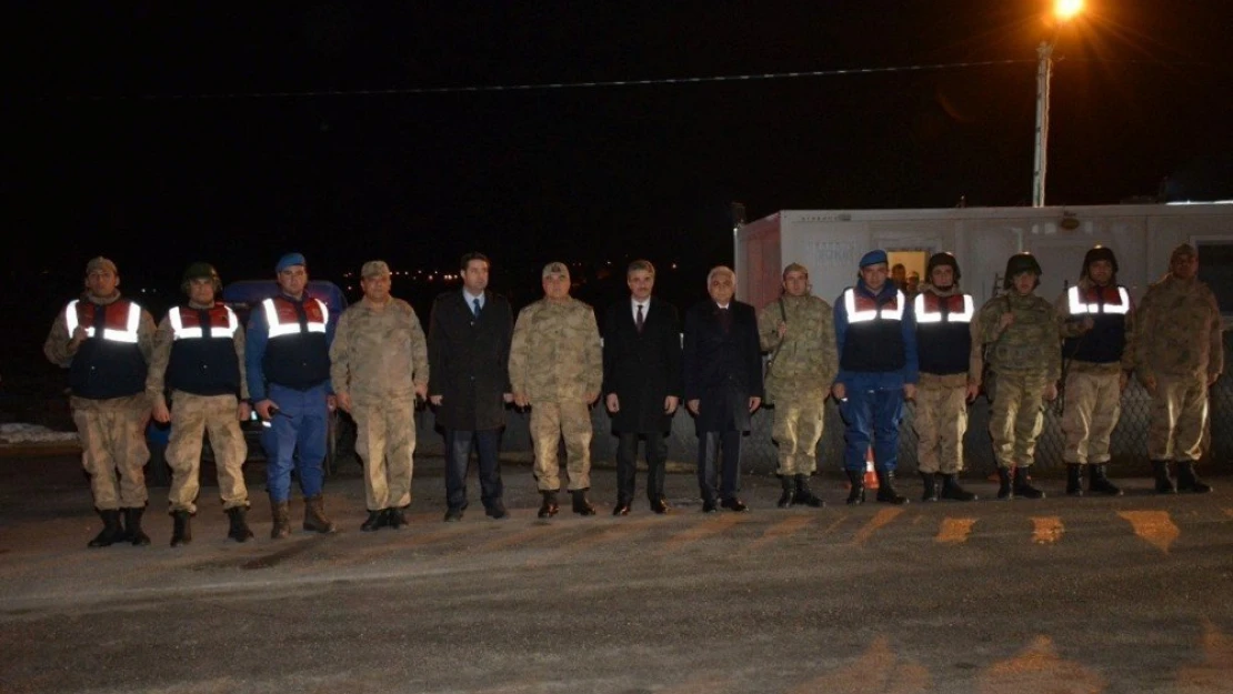 Vali Baruş, güvenlik güçlerini yalnız bırakmadı