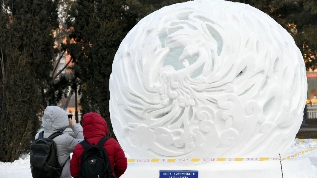 Çin'de Harbin Uluslararası Buz Festivali başladı