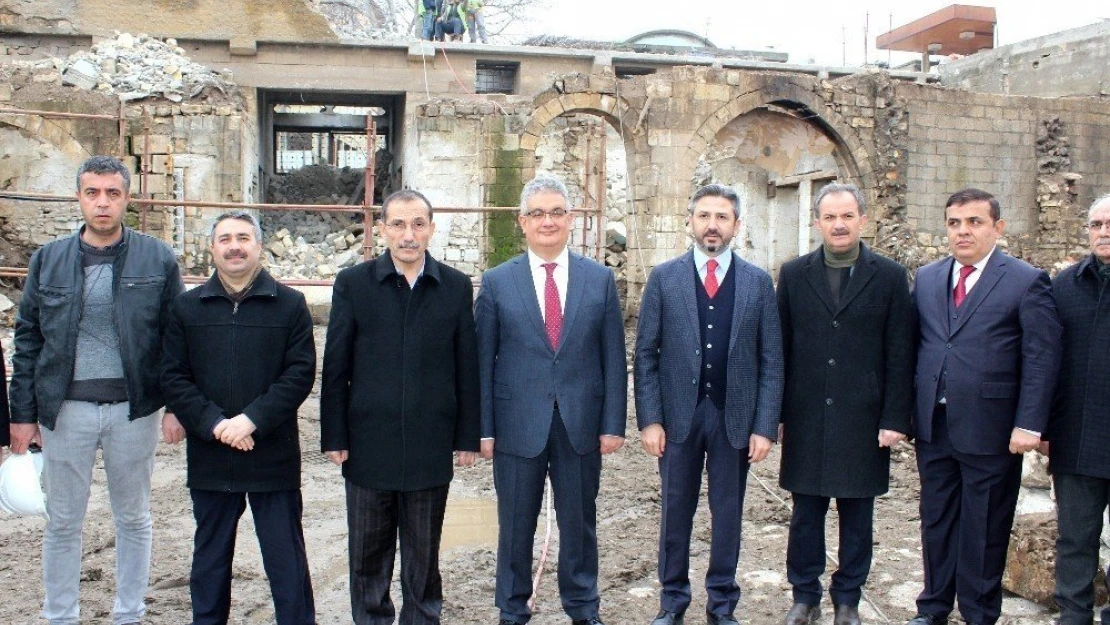 Tarihi Tuz Hanı turizme kazandırılıyor