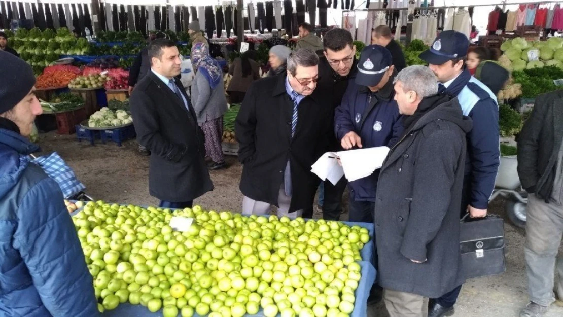 Pazar ve marketlerde fiyat denetimi