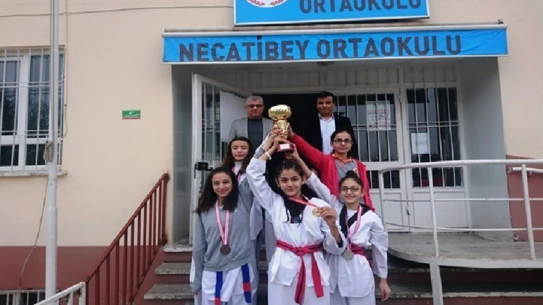 Necatibey Ortaokulunda sporda büyük başarı