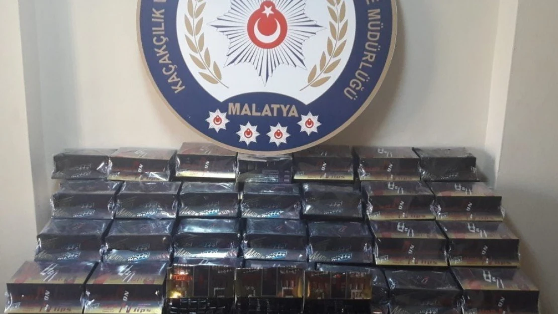 Malatya'da gümrük kaçakçılığı operasyonu