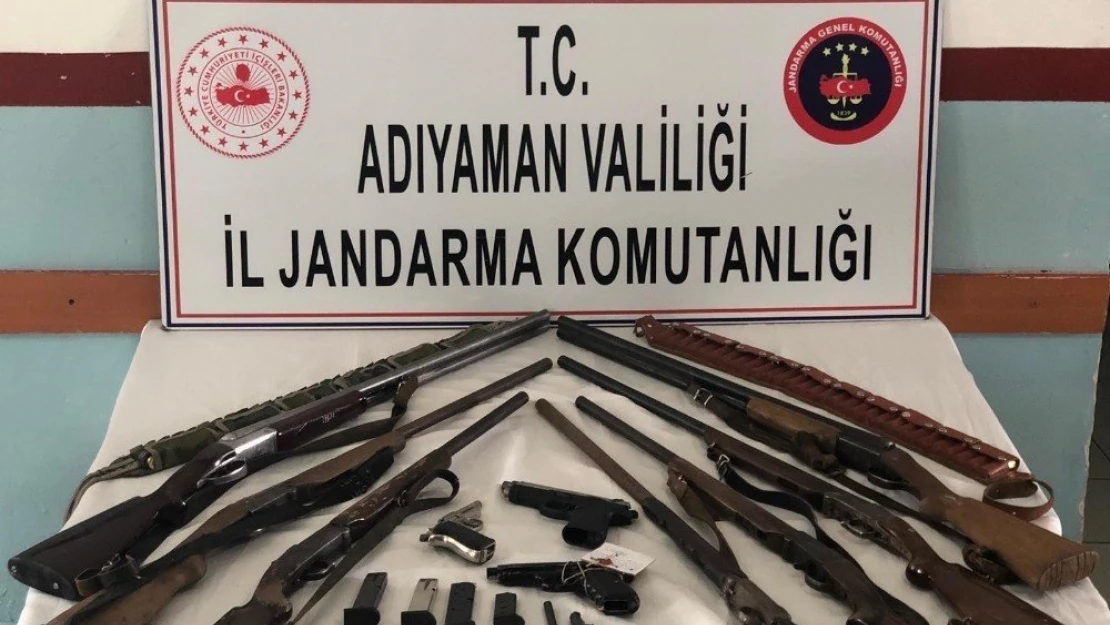 Jandarmadan silah üretim ve tamiri yapılan eve operasyon