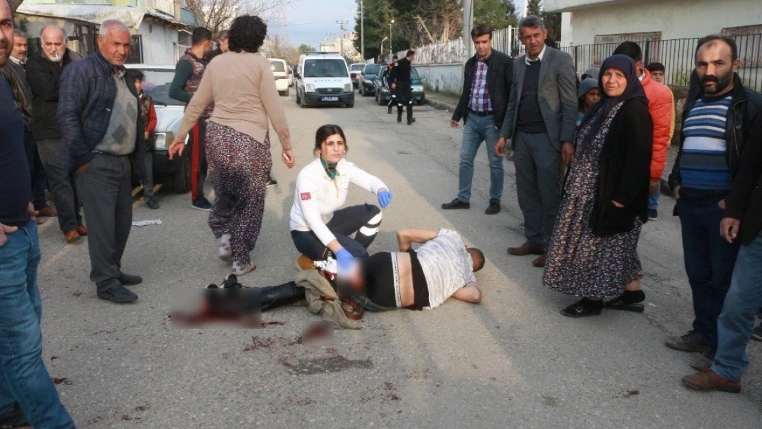 Adıyaman'da okul önünde sopalı bıçaklı kavga: 3 yaralı