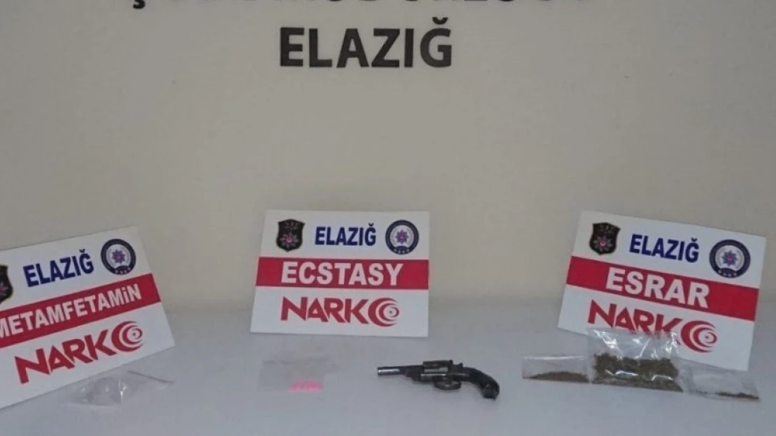 Elazığ'da uyuşturucu operasyonu: 11 gözaltı