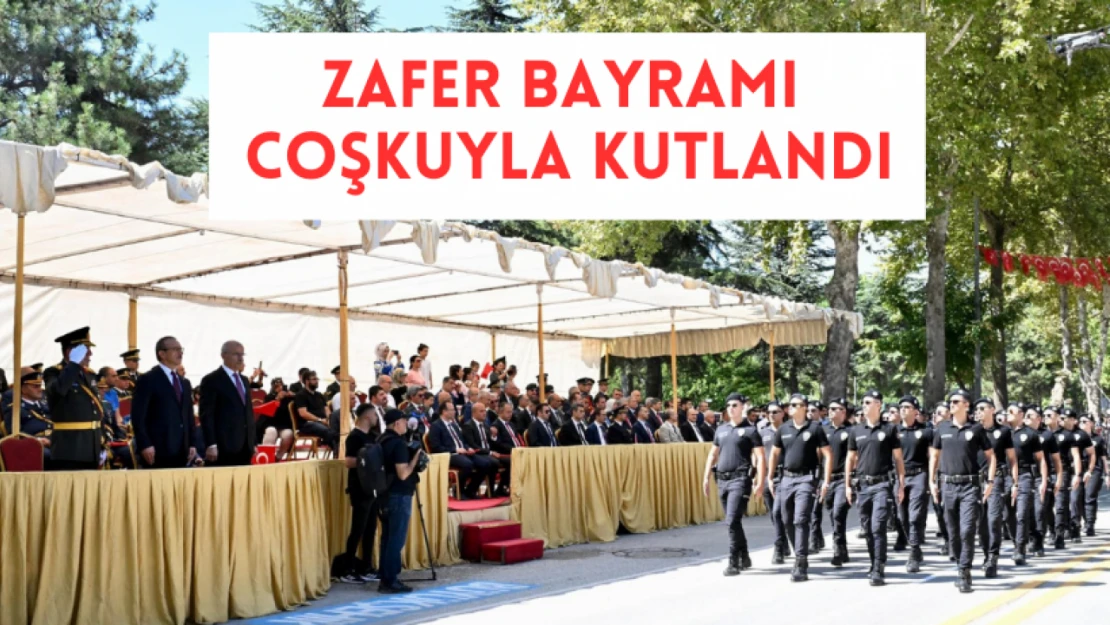 30 Ağustos Zafer Bayramı coşkuyla kutlandı