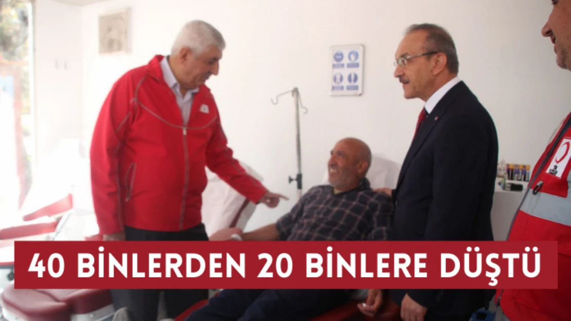 40 binlerden 20 binlere düştü!