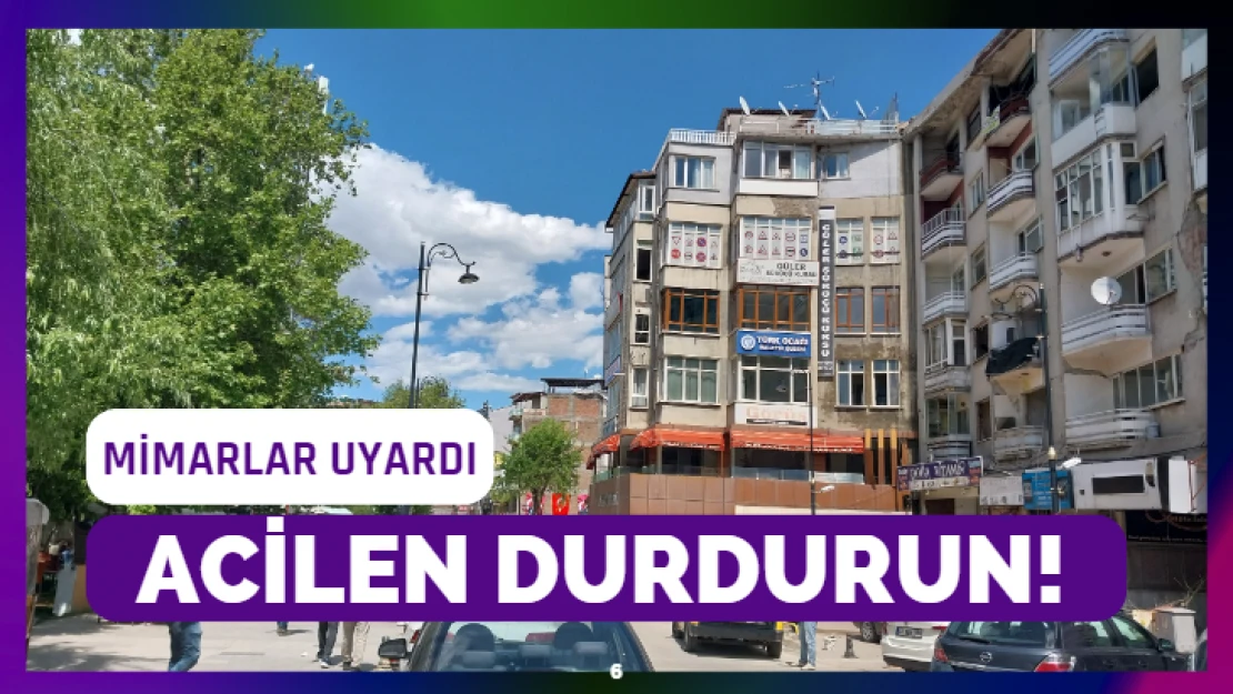 Acilen durdurun!