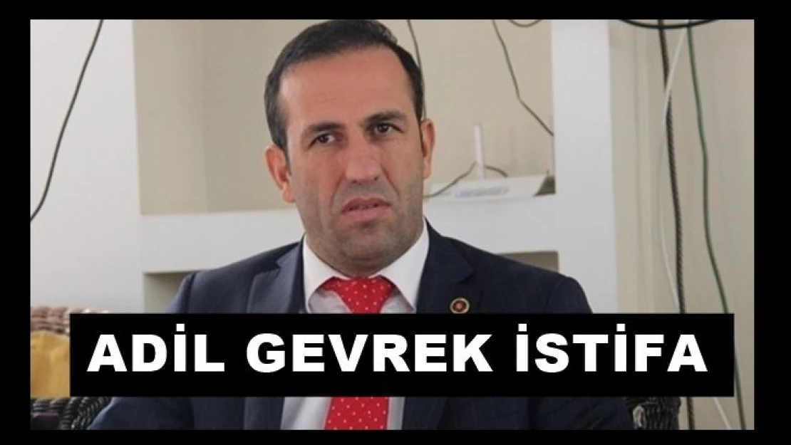 Adil Gevrek İstifa