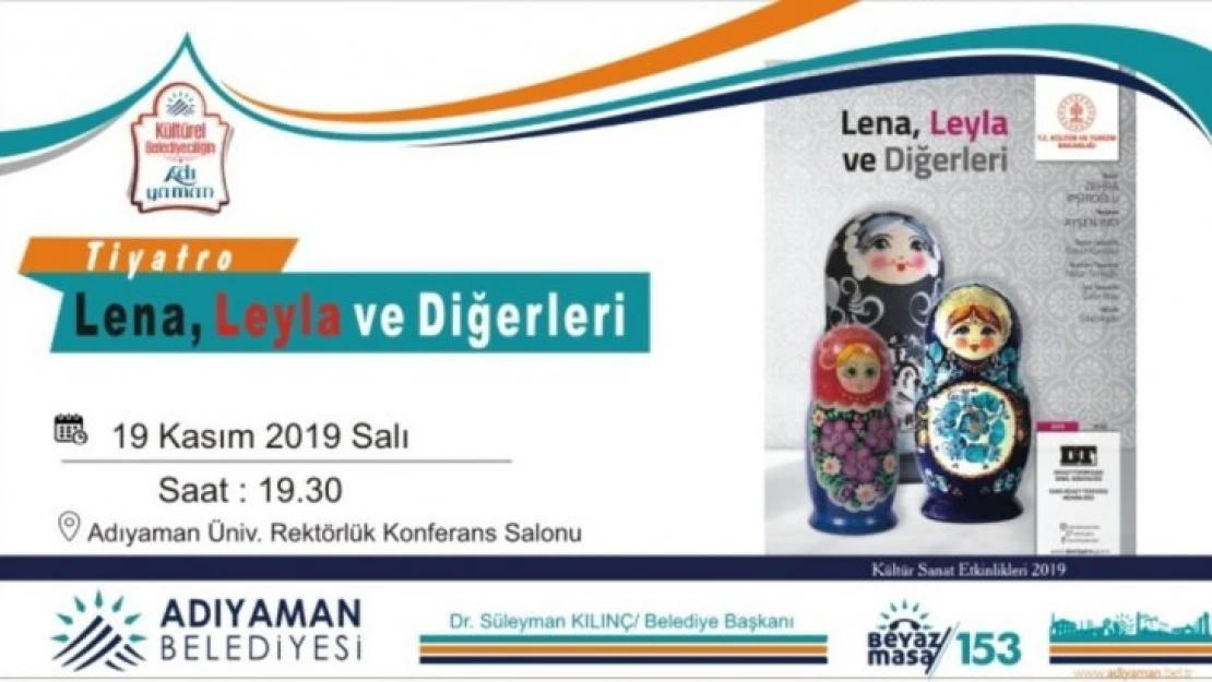 Adıyaman Belediyesinin kültür sanat etkinlikleri devam ediyor