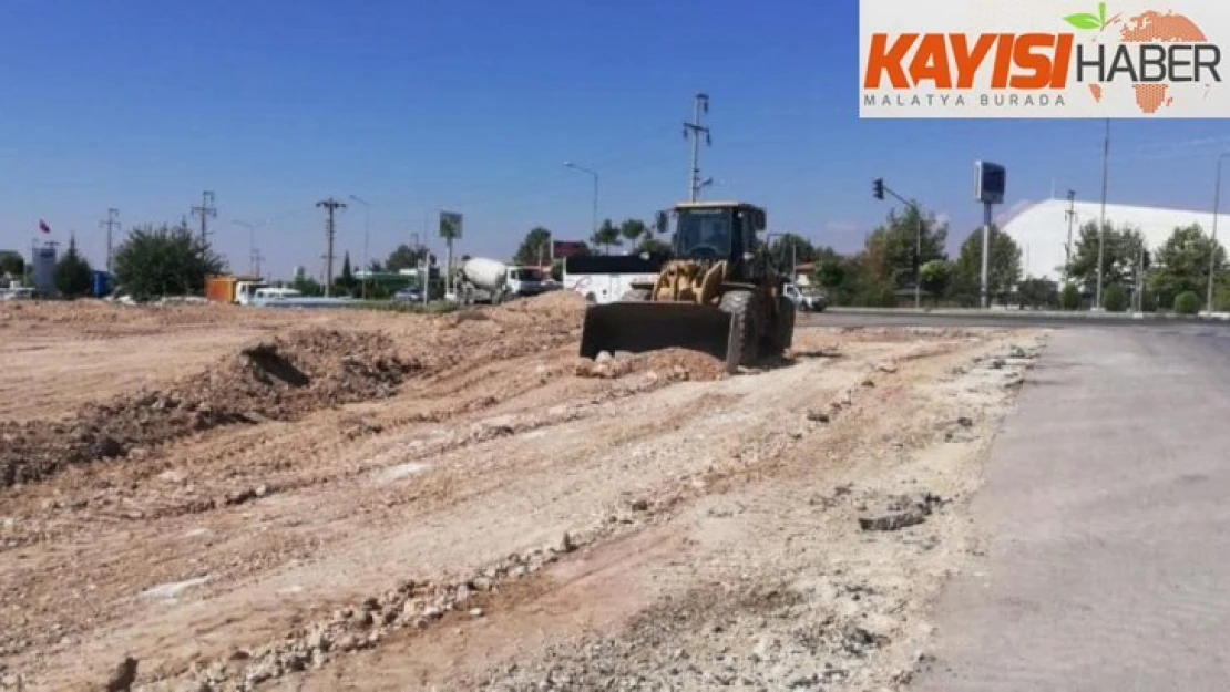 Adıyaman'da alternatif yol çalışması