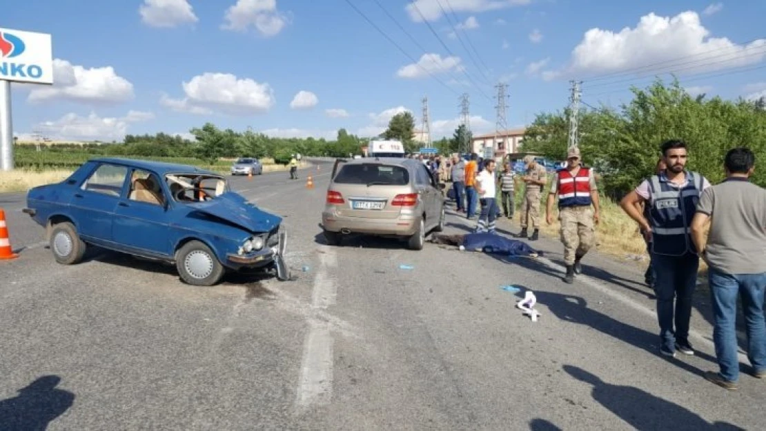 Adıyaman'da feci kaza: 1 ölü, 1 yaralı