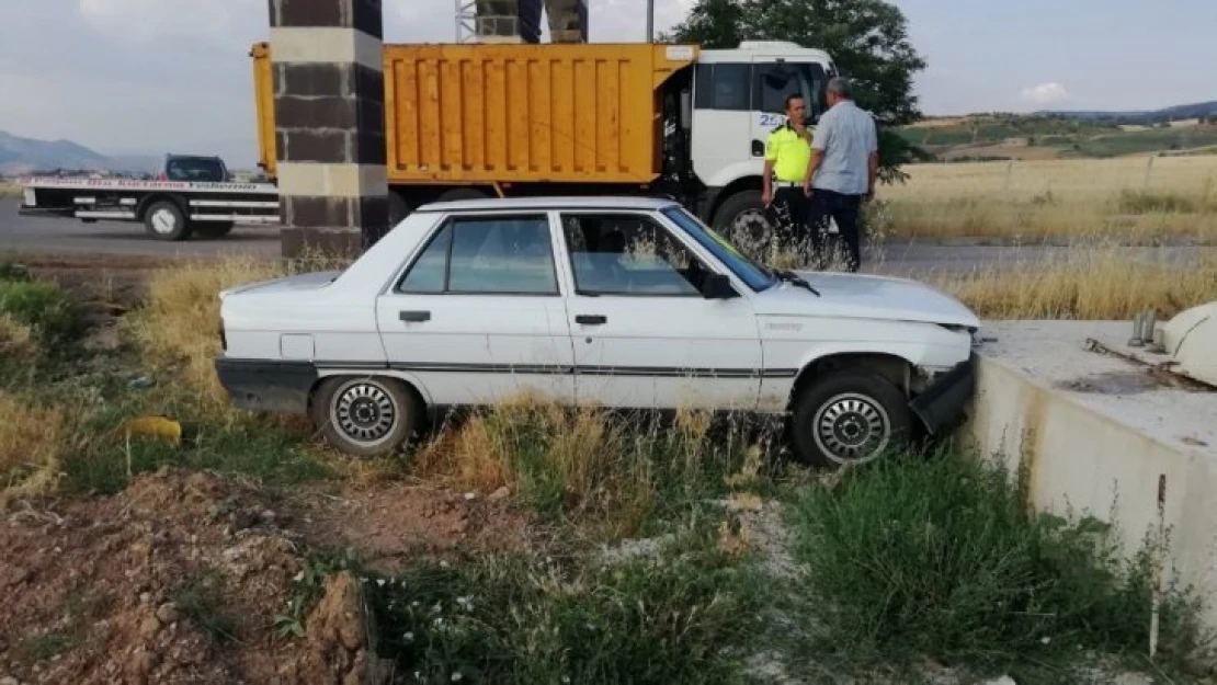 Adıyaman'da trafik kazası: 2 yaralı