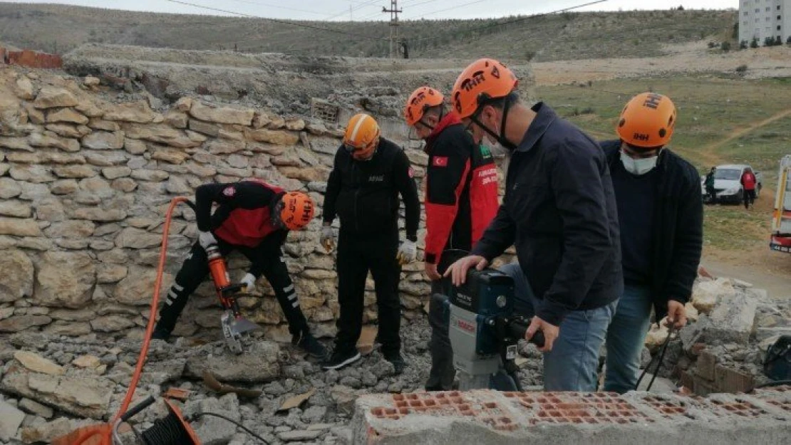 AFAD'tan arama-kurtarma eğitimi