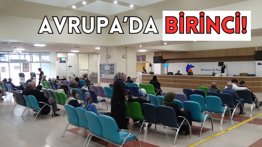 Avrupa'da birinci