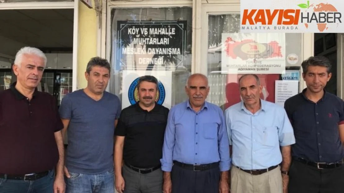 Başkan Alkayış 33 mahalle muhtarıyla tek tek buluştu