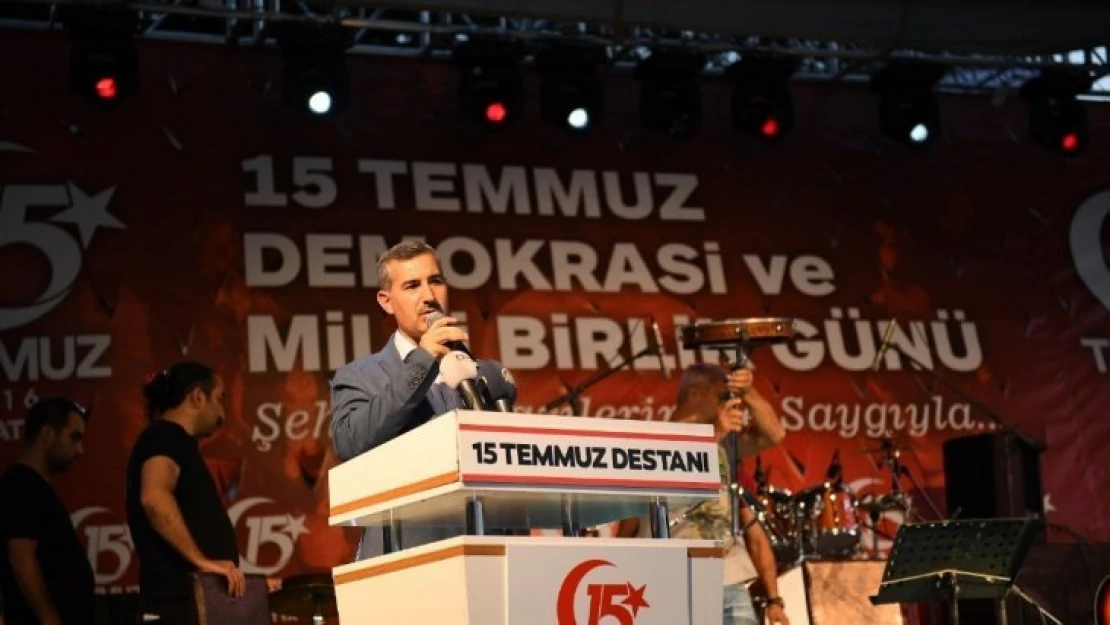 Başkan Çınar'dan 15 Temmuz mesajı